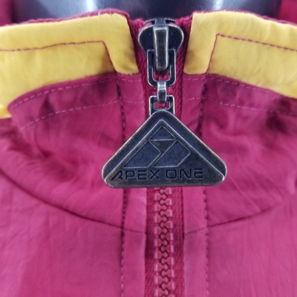 Vintage 90s Washington Redskins Apex One Jacket/Pants Puffer  NFL  Zip Sz S/M - Picture 8 of 15